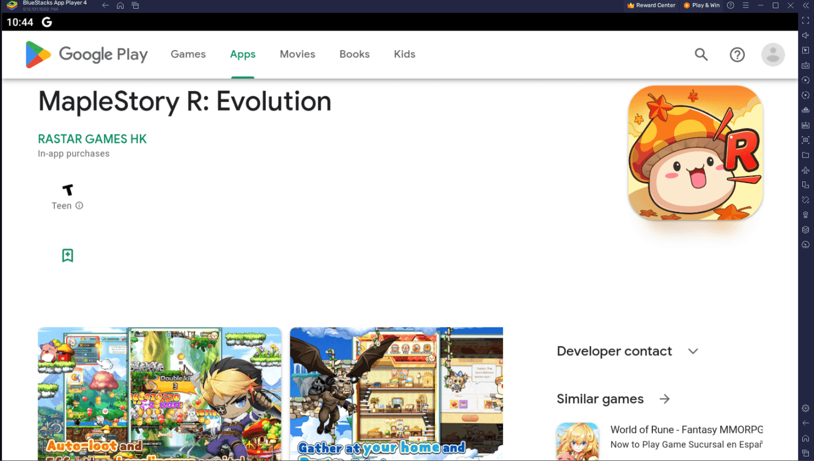 How to Play MapleStory R: Evolution on PC with BlueStacks