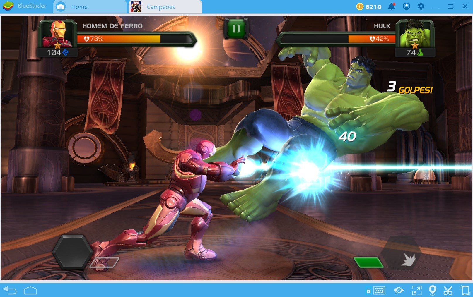 Comece a sua aventura em MARVEL Contest of Champions.