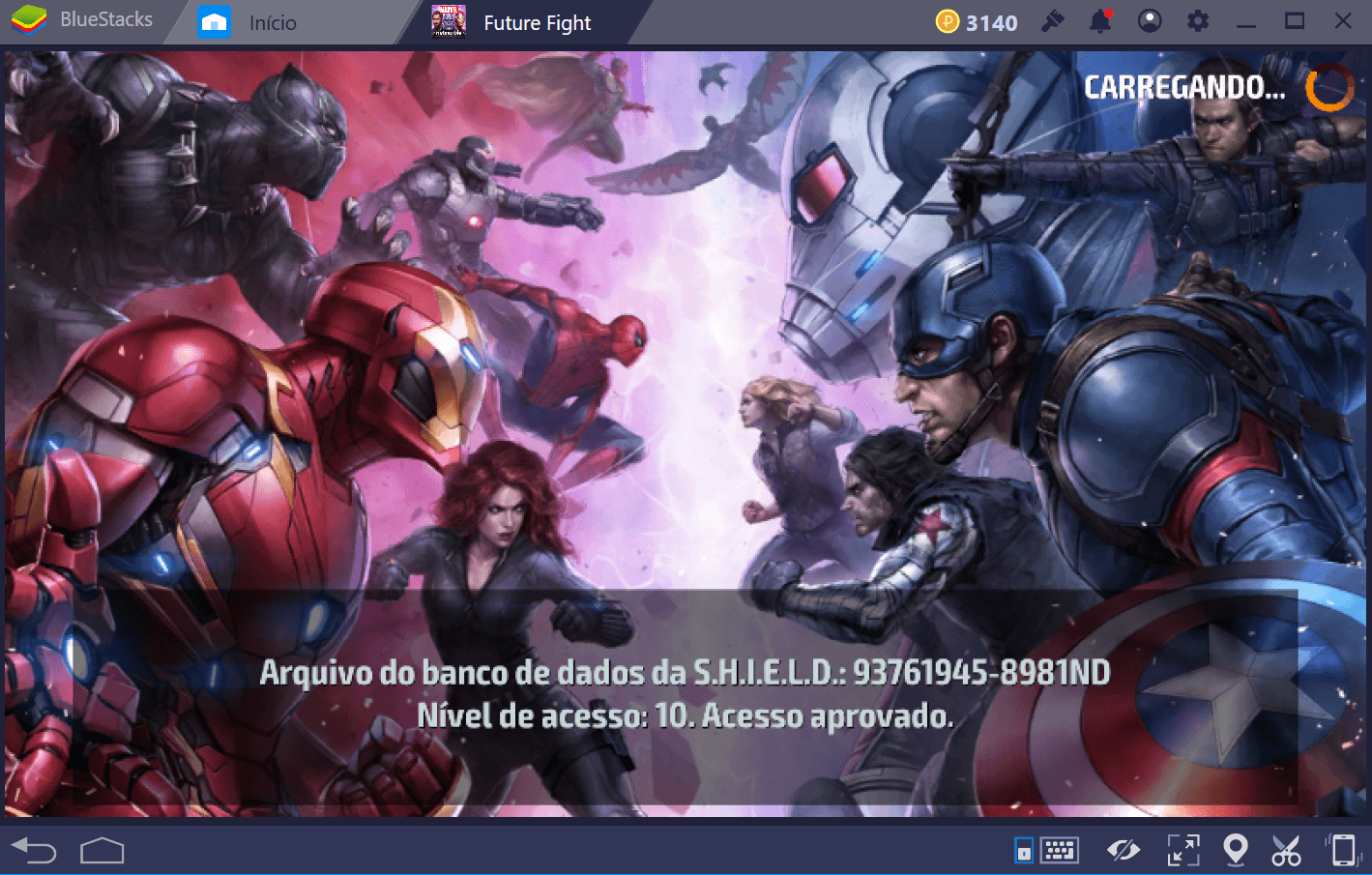 Guia de energia para MARVEL Future Fight