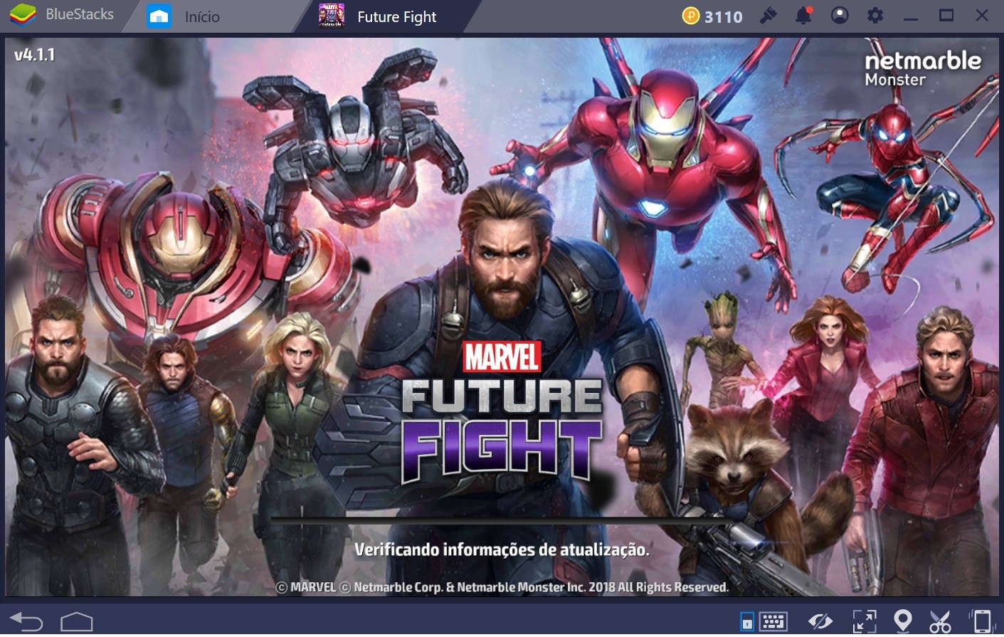 Guia de troca de conta para MARVEL Future Fight