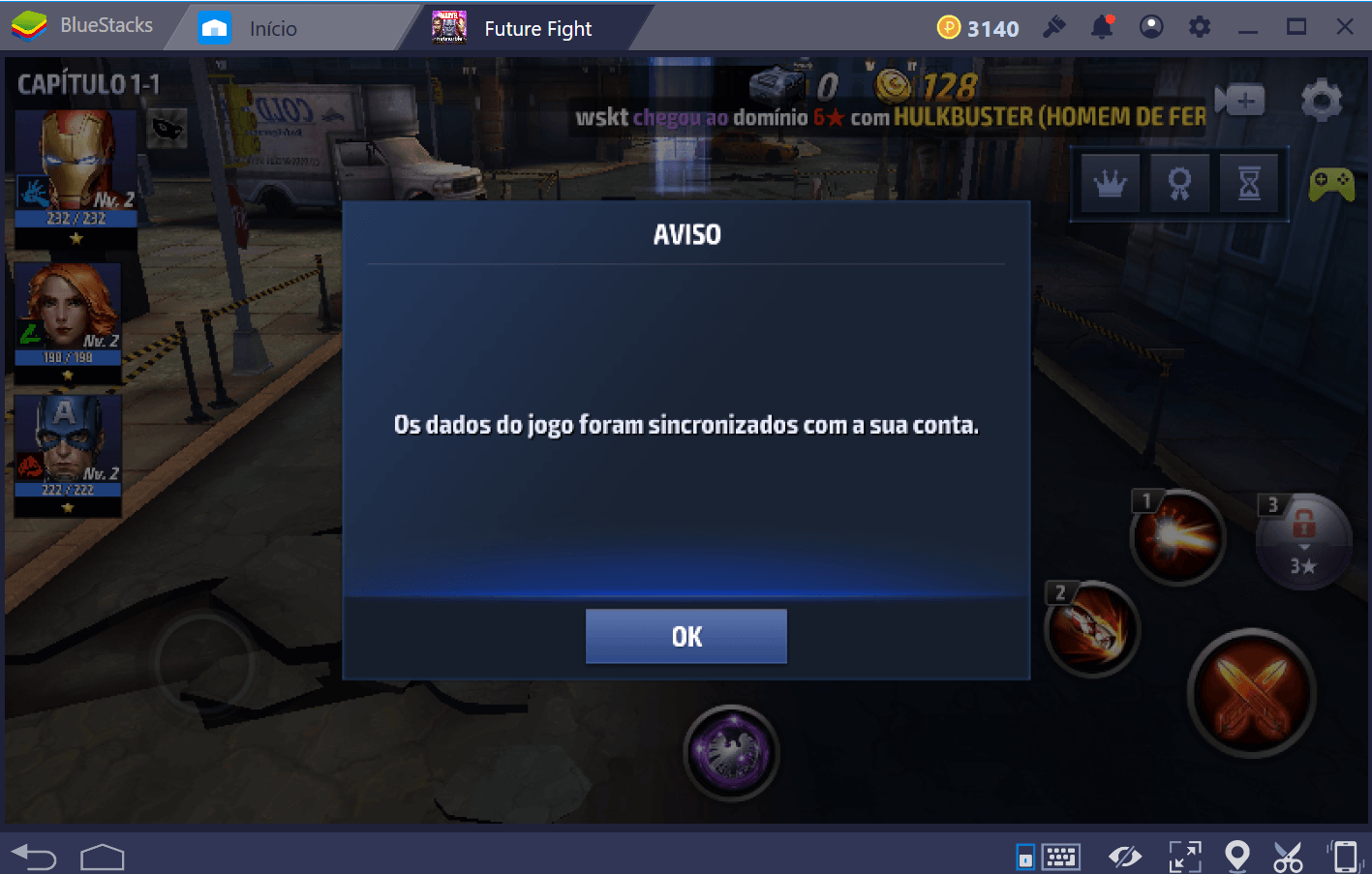 Guia de troca de conta para MARVEL Future Fight