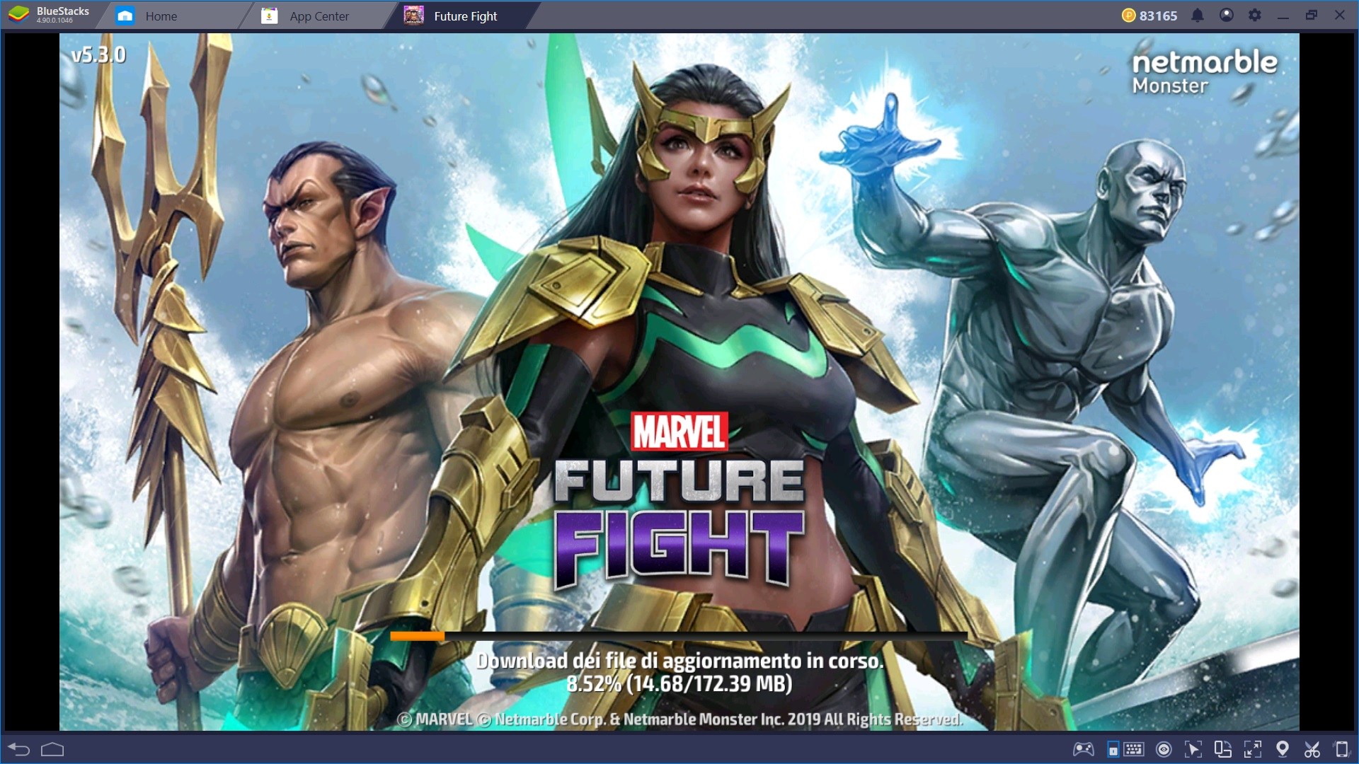 Gioca a Marvel Future Fight con Bluestacks