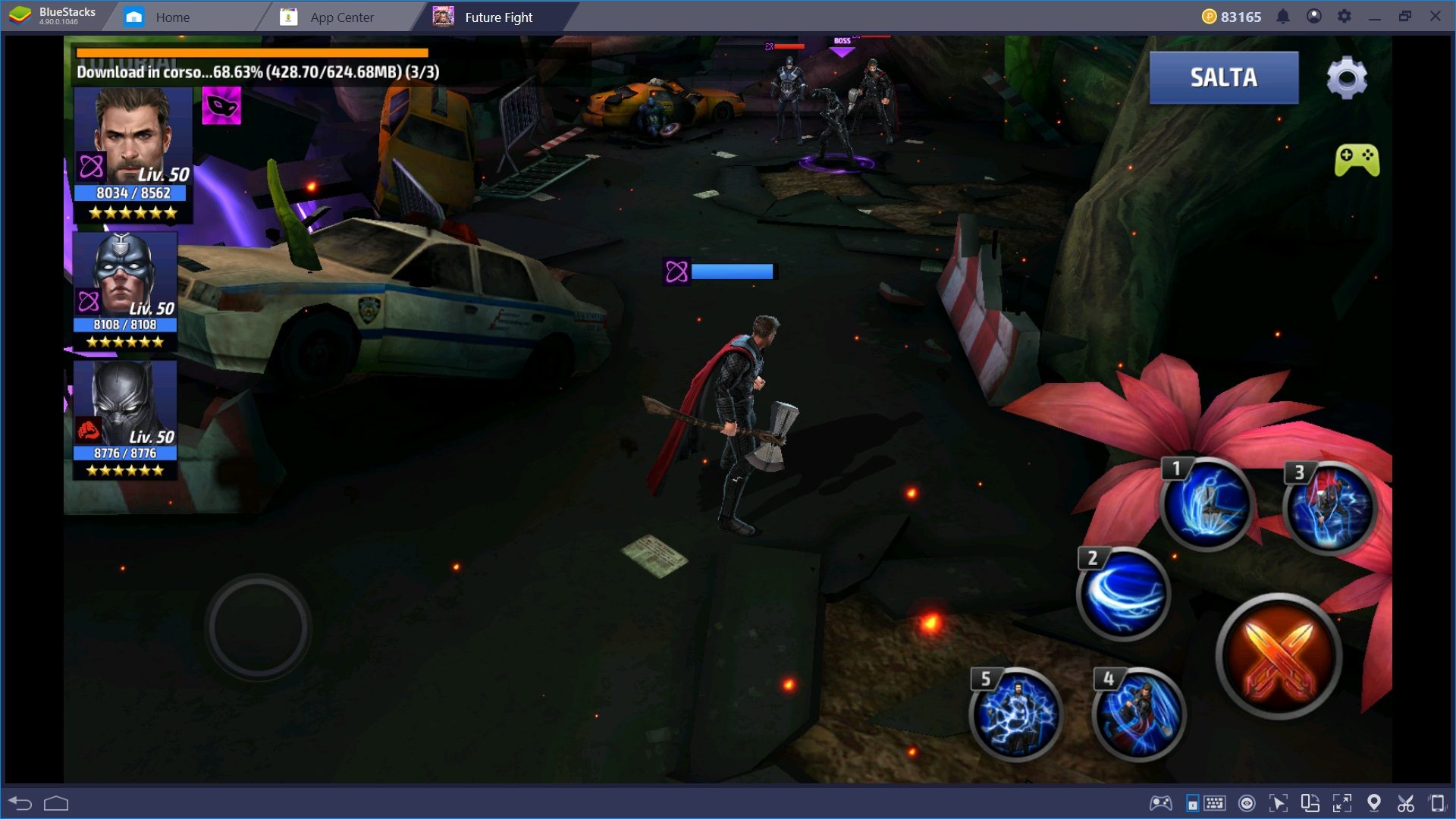 Gioca a Marvel Future Fight con Bluestacks