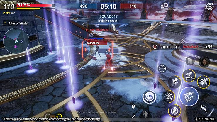 MARVEL Future Revolution: The Alliance Omega War Game Mode & Events