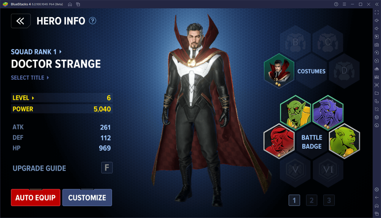 Marvel Future Revolution Doctor Strange Build, outfits, skills,  specialisations, potential, and more