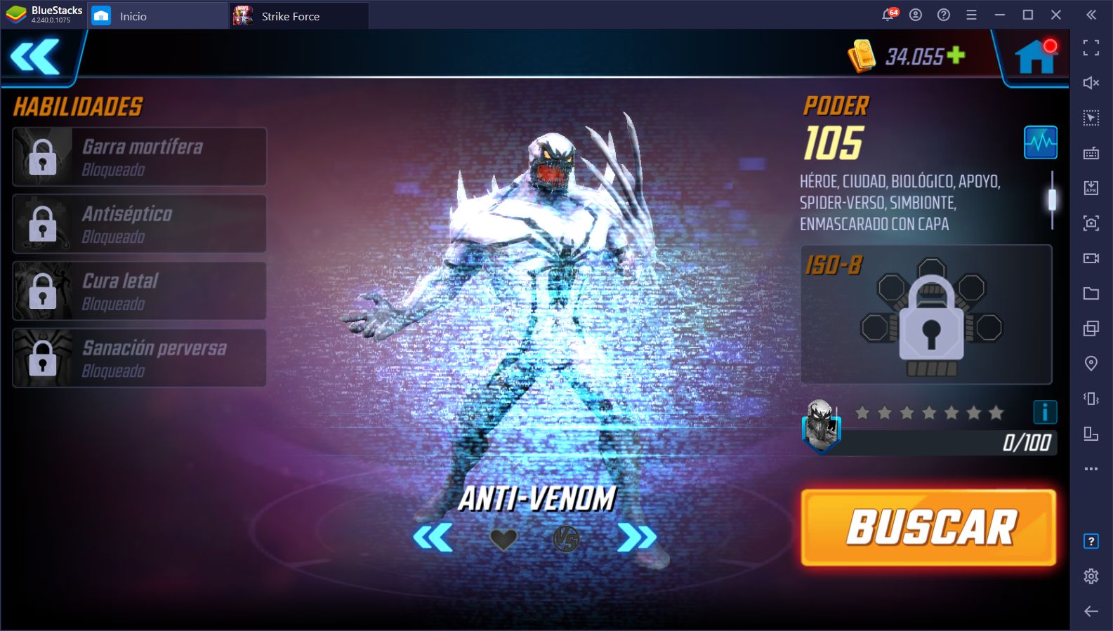 Actualización de Halloween Para Marvel Strike Force Introduce a ‘Anti-Venom’ y Otros Eventos Interesantes