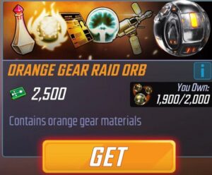 Marvel Strike Force: Orange Gear Update