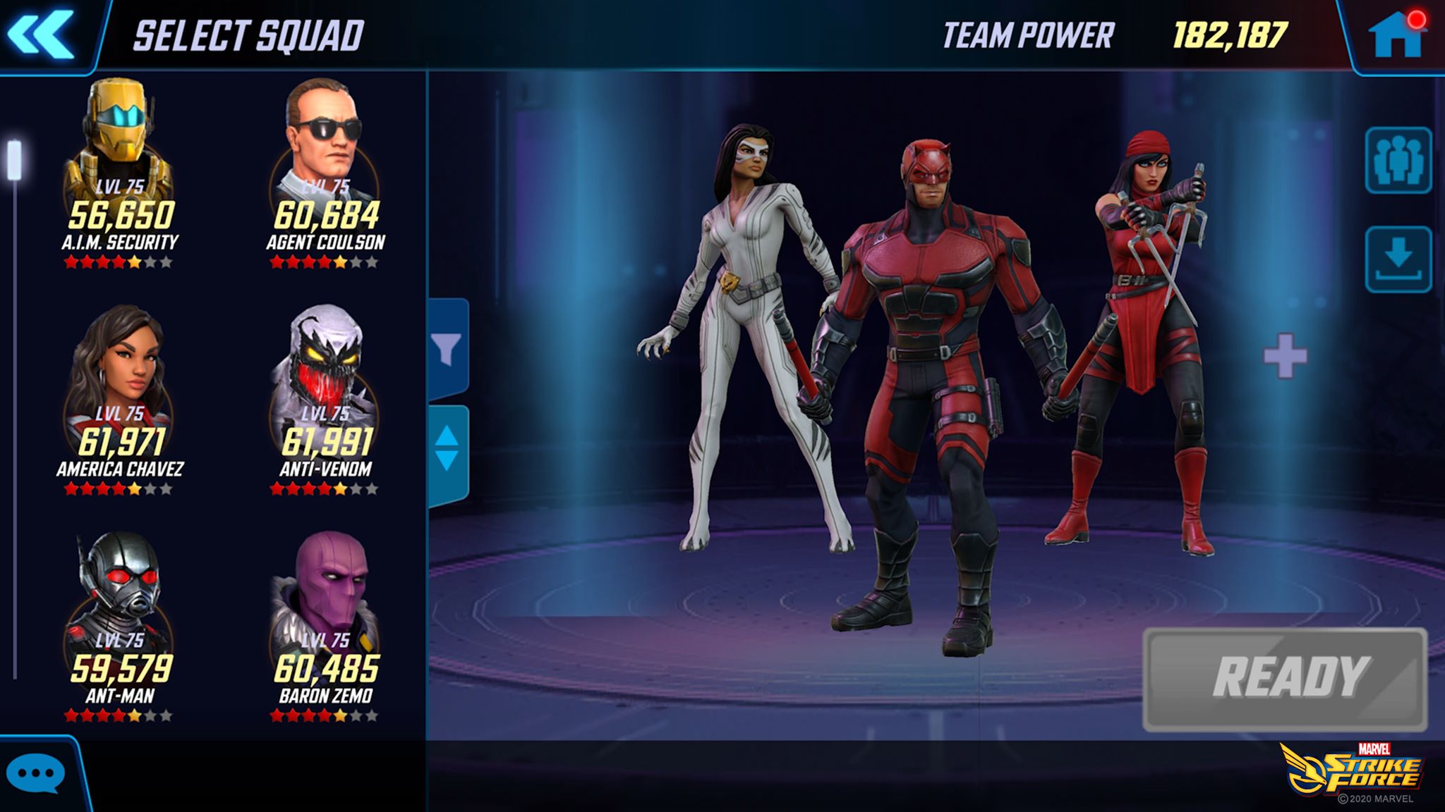 Marvel Strike Force Players