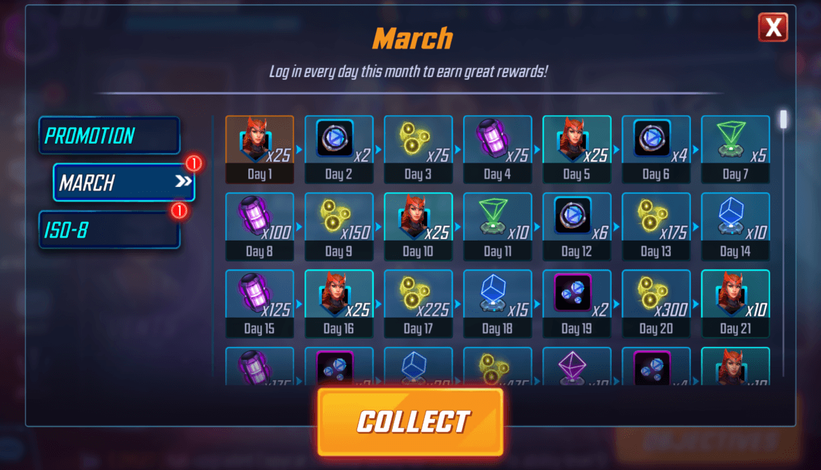 MARVEL Strike Force – “Watchreman x Shake It” Celebration Event and More in March’s Update (Release Notes)