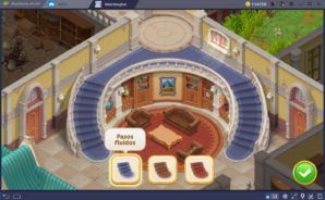 Combina Cojines y Explota los Tableros en Matchington Mansion con BlueStacks