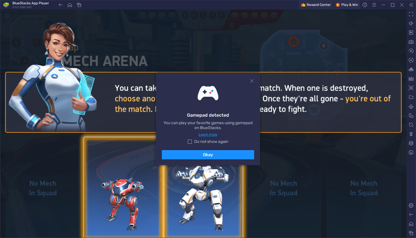 Latest BlueStacks Update Brings Native Gamepad Support to Mech Arena