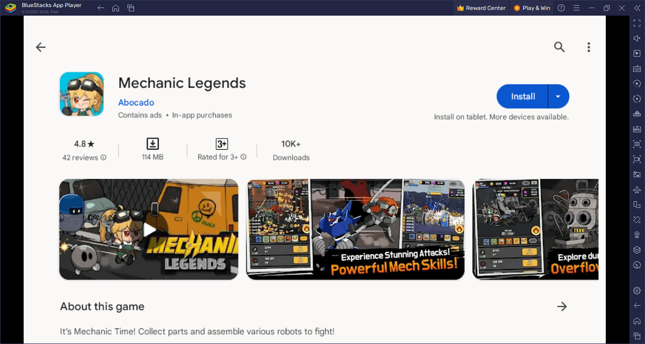 How to Play Mechanic Legends on PC With BlueStacks