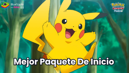 Cómo elegir el mejor paquete de inicio en JCC Pokémon Pocket para PC con BlueStacks