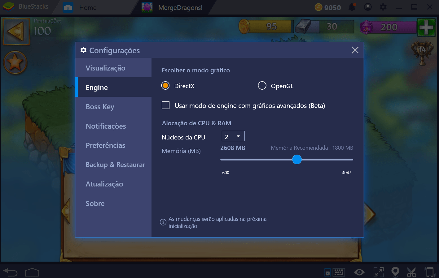 Como instalar e configurar Merge Dragons! com BlueStacks.