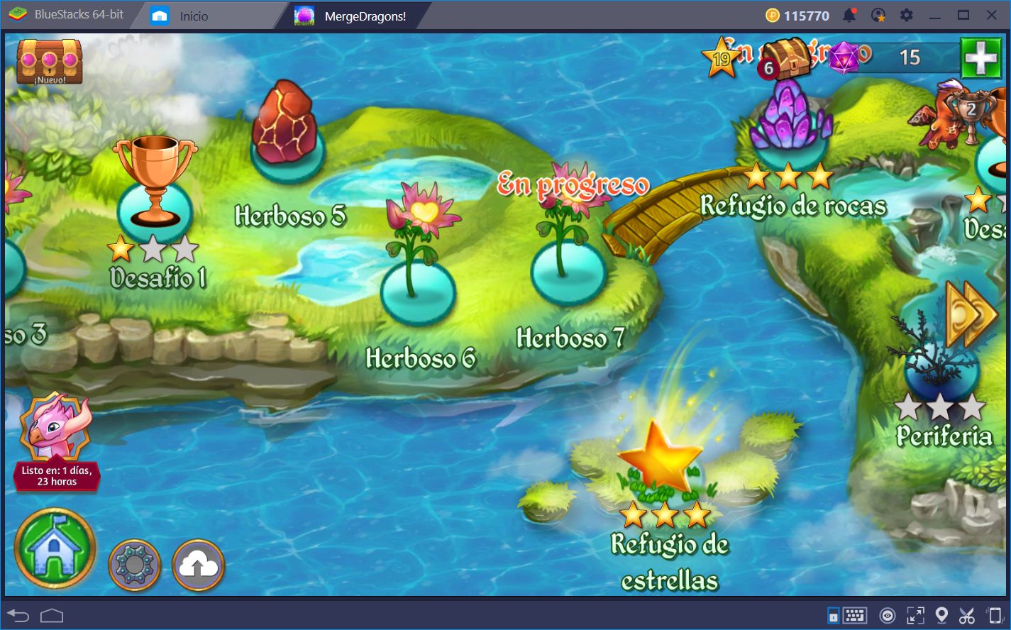 Merge Dragons en BlueStacks—Mejora tu Jugabilidad en Nuestra Plataforma