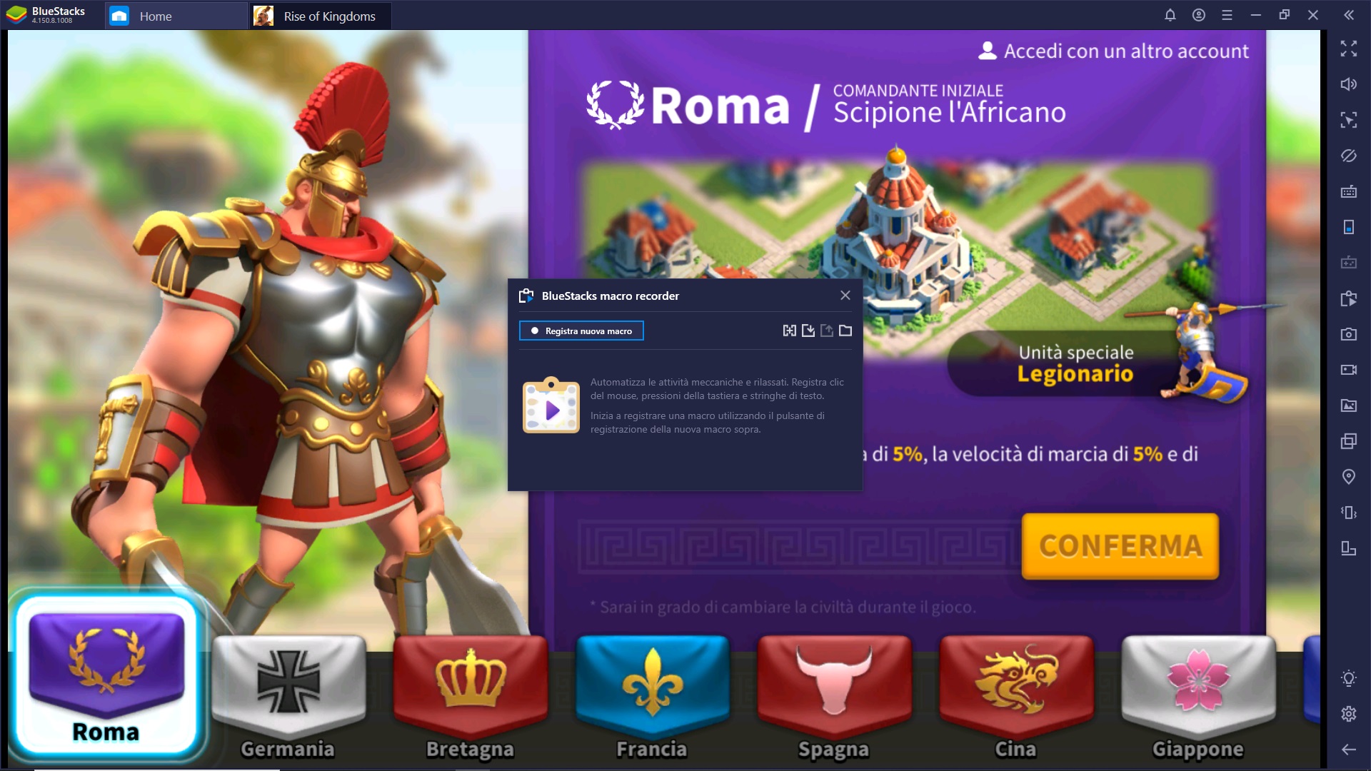 Bluestacks 4.150: semplificati la vita con le nuove Macro!