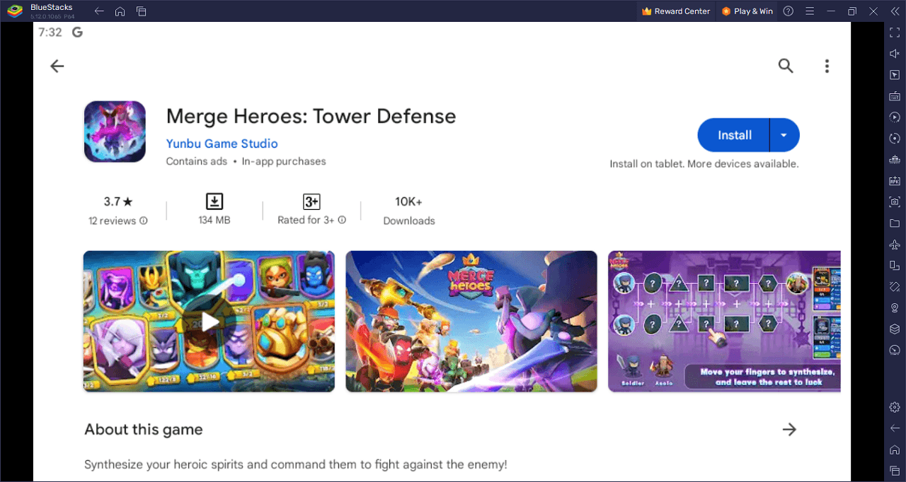 How to Play Merge Heroes: Tower Defense on PC With BlueStacks