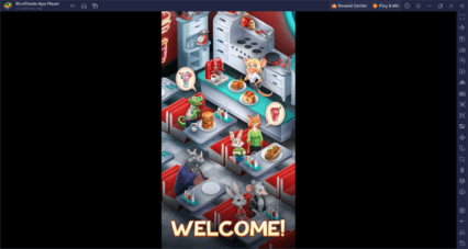 Cách Chơi Merge Inn – Tasty Match Puzzle trên PC với BlueStacks