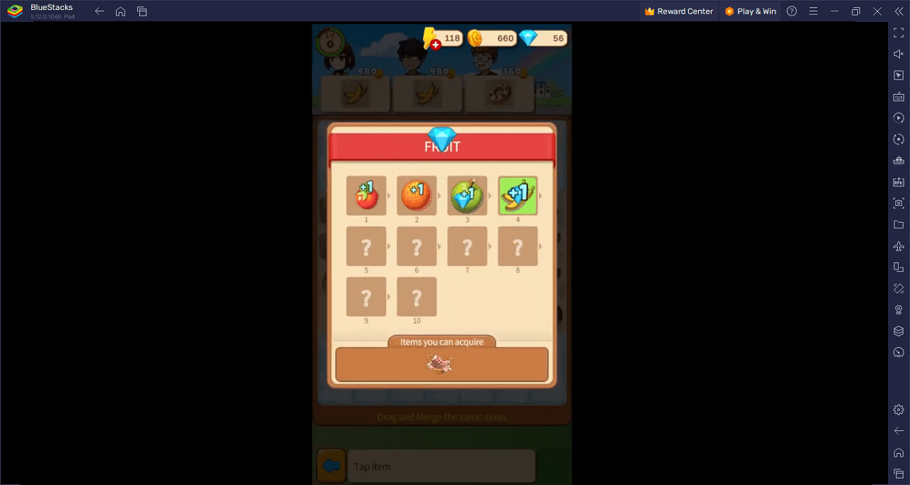How to Play Merge Sweets on PC with BlueStacks