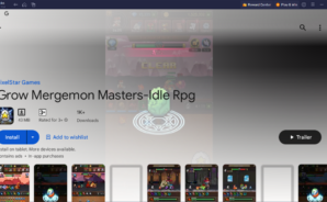 How to Play Grow Mergemon Masters-Idle Rpg on PC With BlueStacks