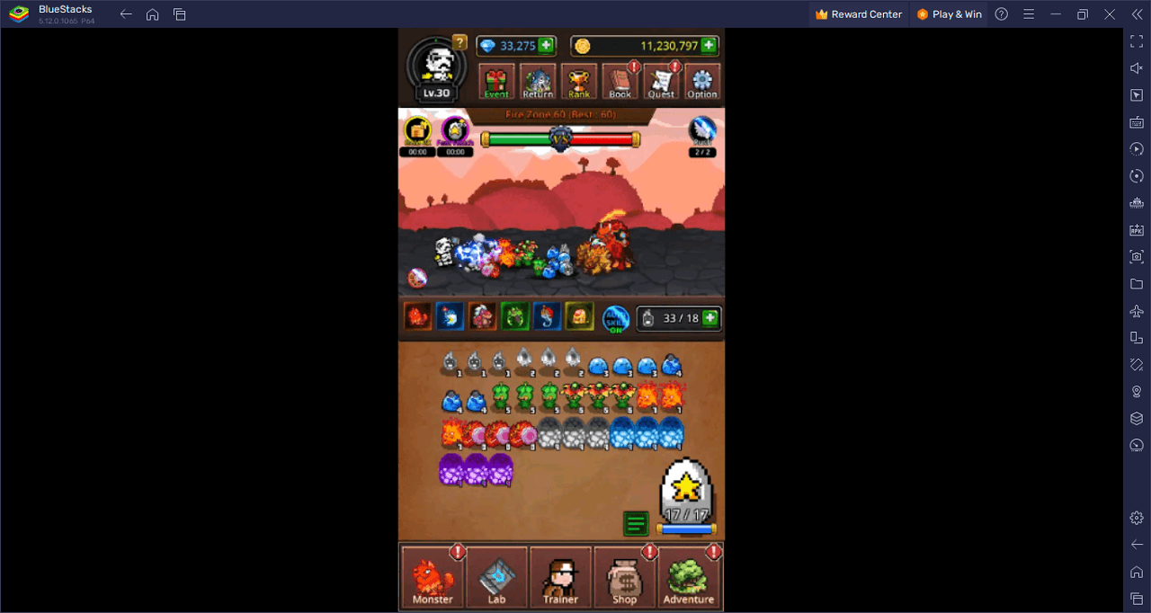 How to Play Grow Mergemon Masters-Idle Rpg on PC With BlueStacks