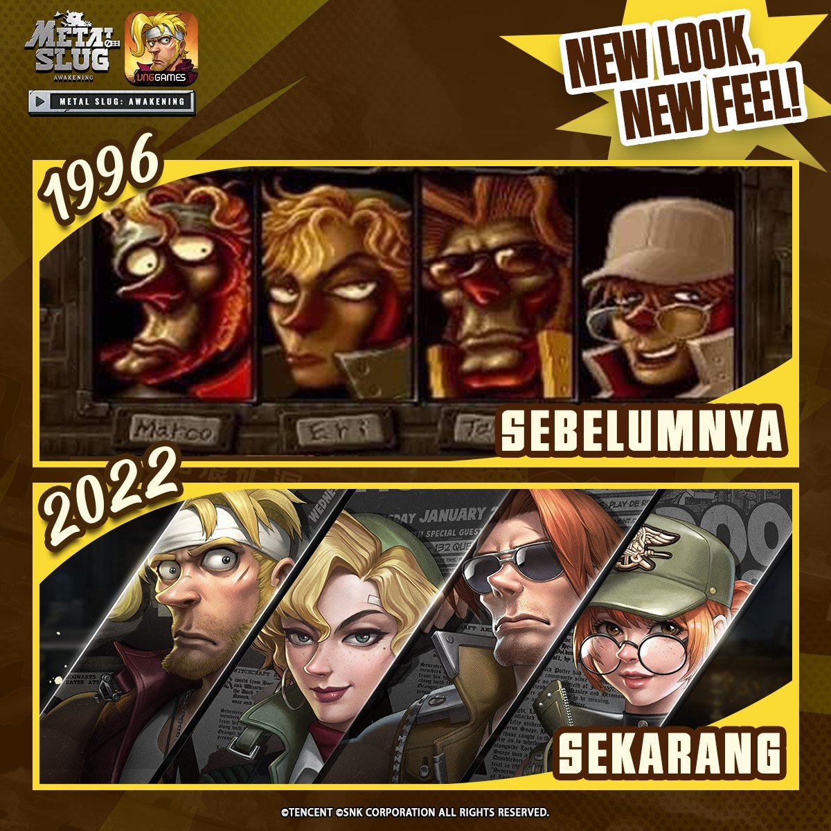 Metal Slug Awakening, Game Memorable Yang Sedang Membuka Alpha Test!