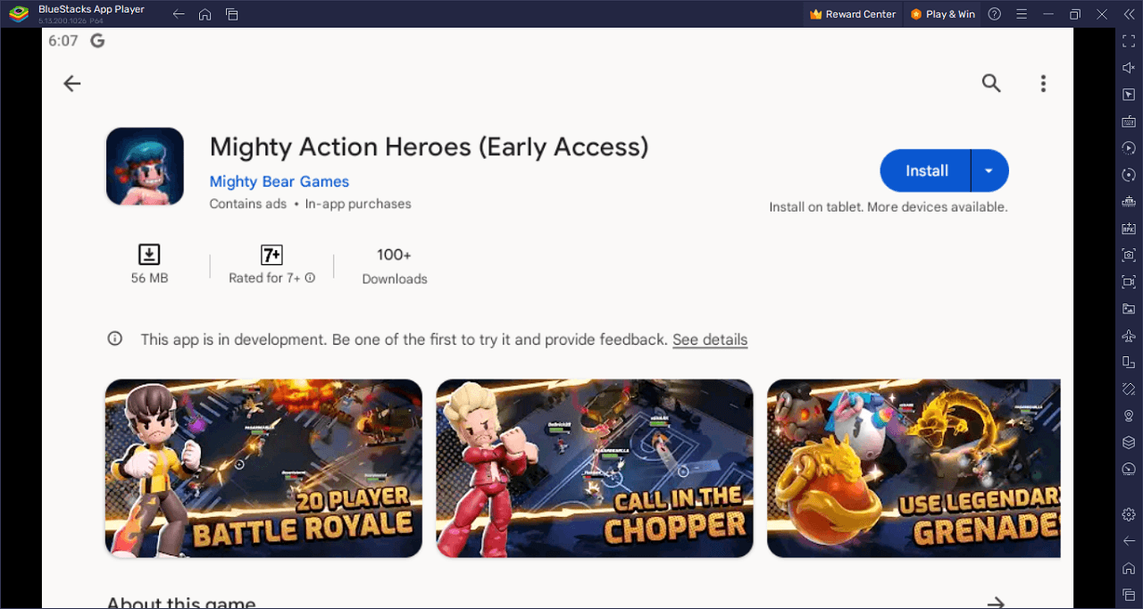 How to Play Mighty Action Heroes on PC With BlueStacks