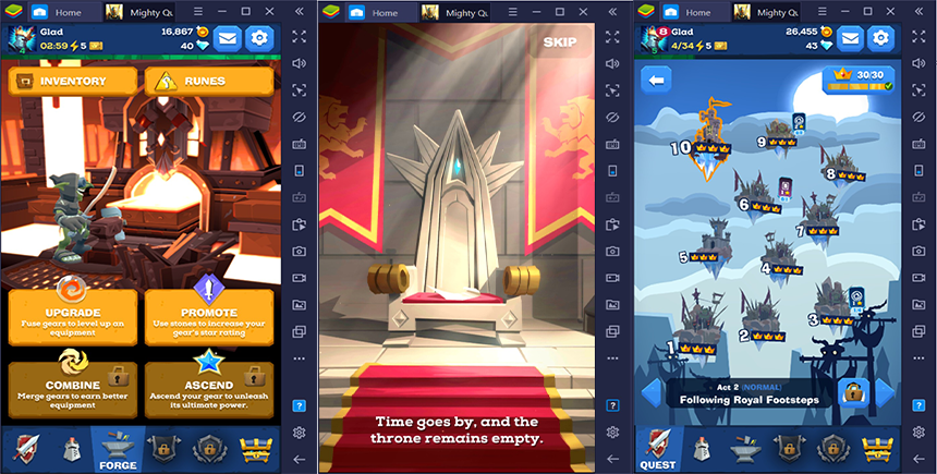 BlueStacks Review of Mighty Quest for Epic Loot on PC