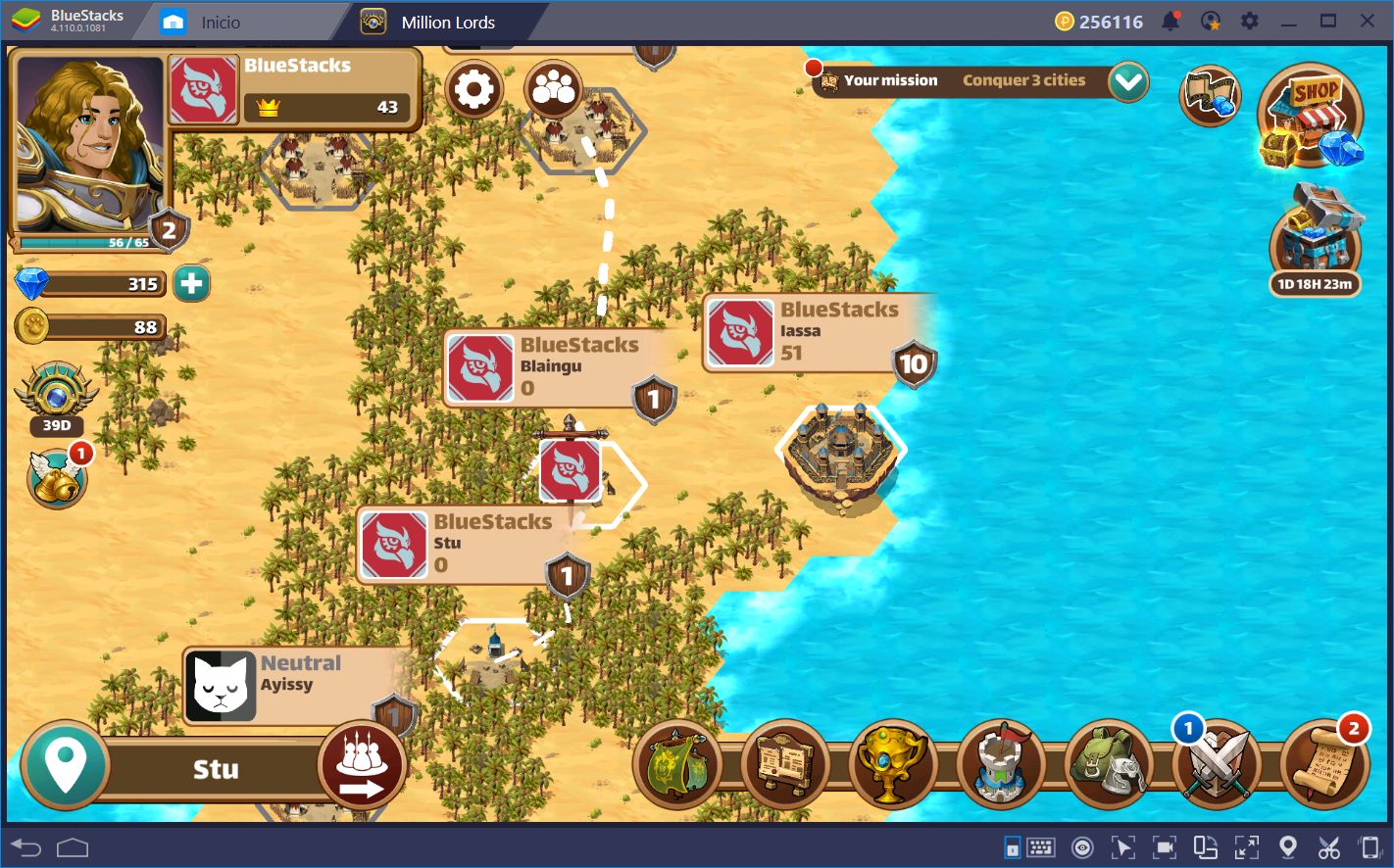 Conquer Your Foes: A Beginner’s Guide to Million Lords on BlueStacks