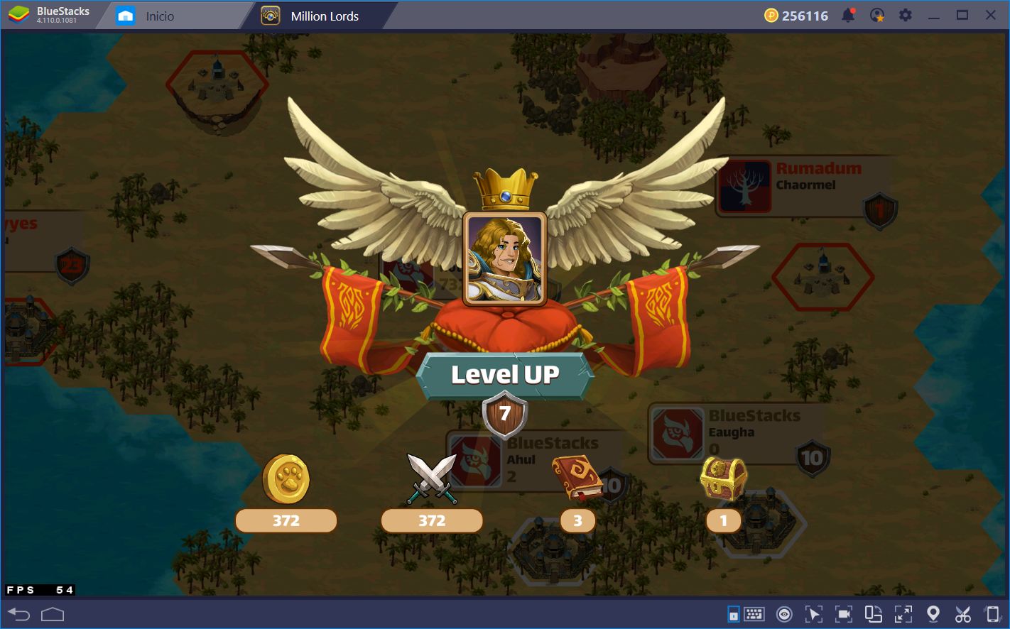 Guía de Principiantes para Million Lords en BlueStacks