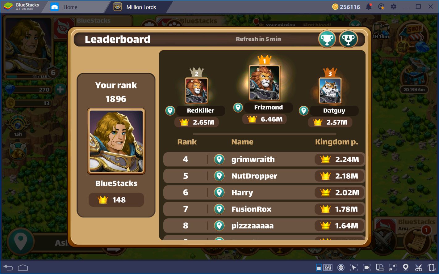 Conquering The Realm In Million Lords With Bluestacks Bluestacks