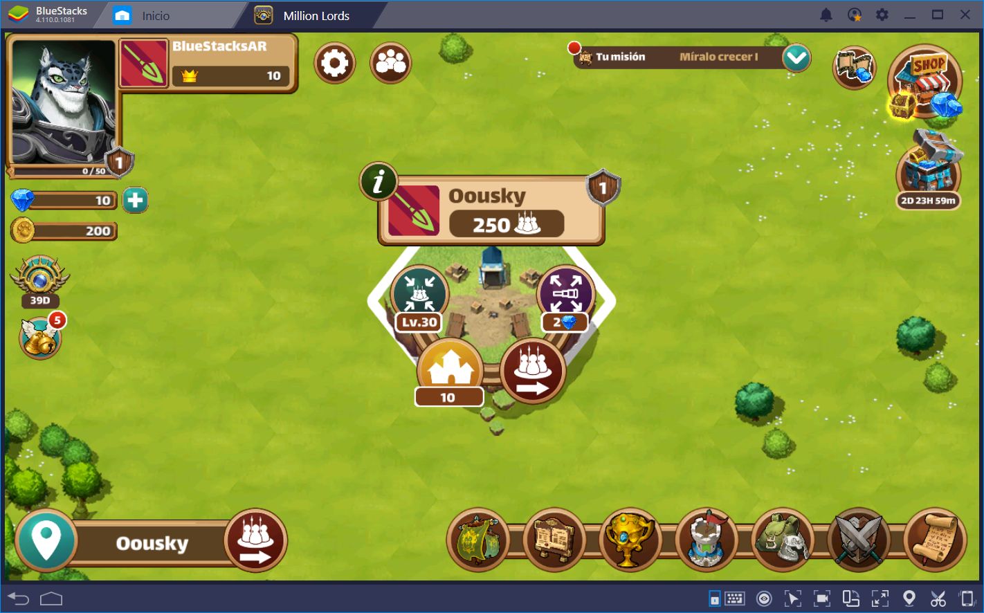 Million Lords en BlueStacks: Jugabilidad de Estrategia, Simplificada