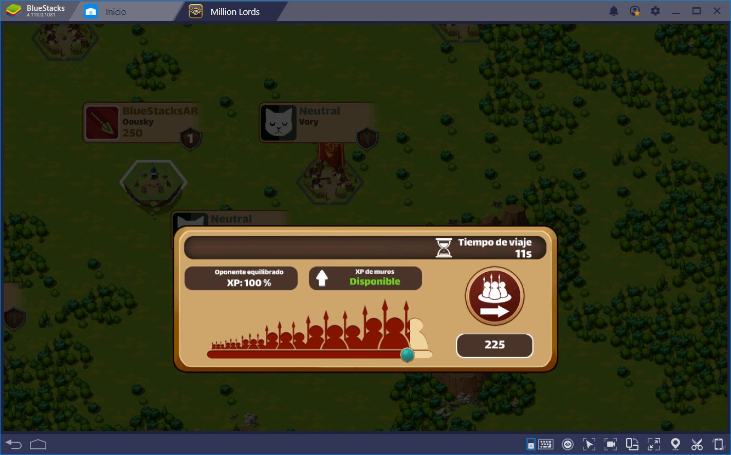 Million Lords en BlueStacks: Jugabilidad de Estrategia, Simplificada