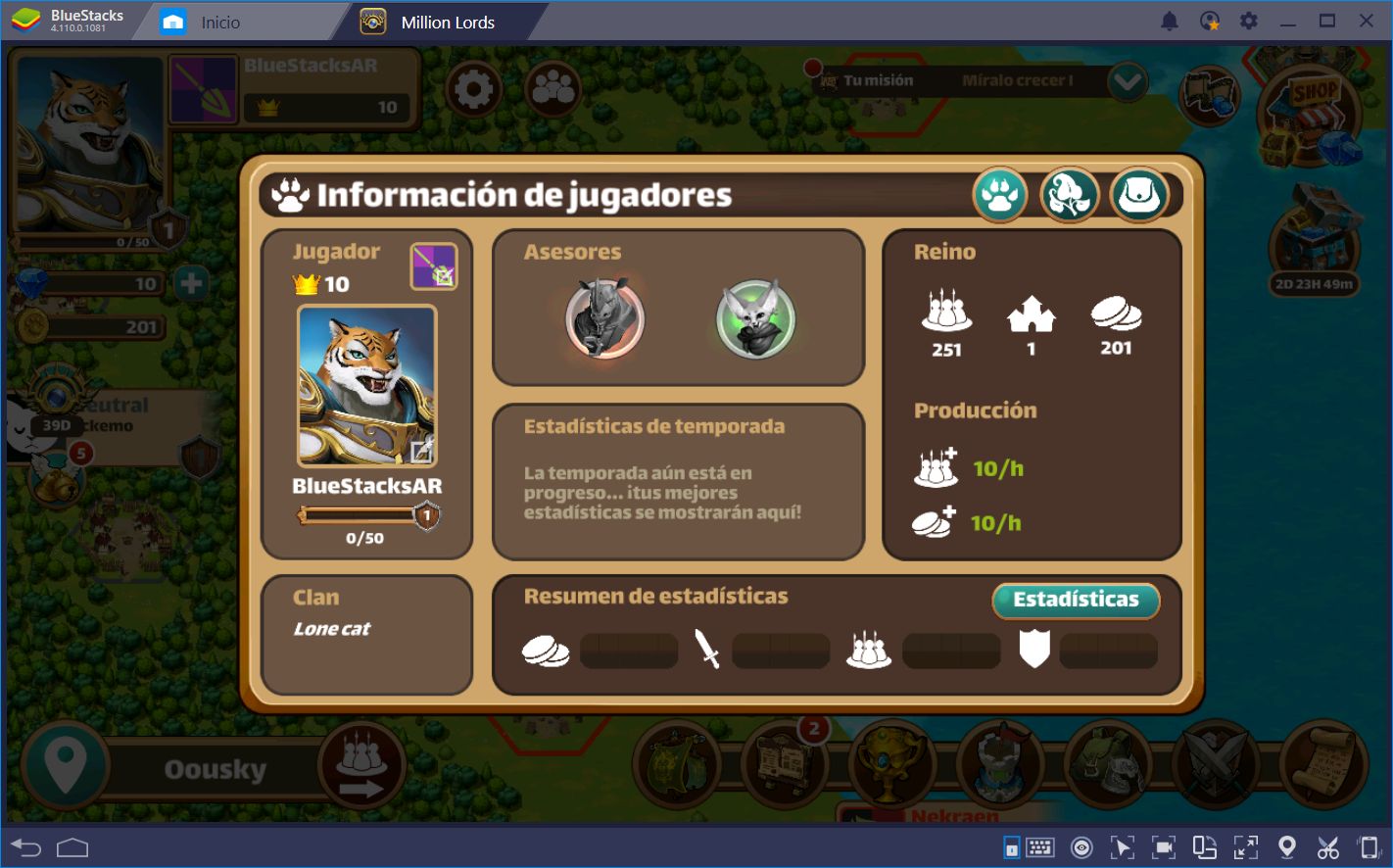 Million Lords en BlueStacks: Jugabilidad de Estrategia, Simplificada