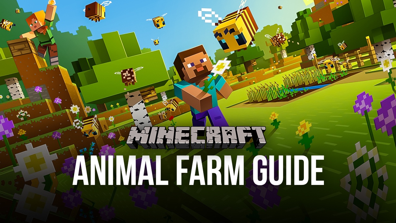 BlueStacks Guide to Building Animal Farms in Minecraft