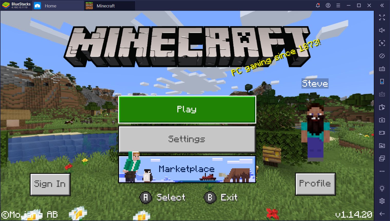 minecraft bluestacks free download