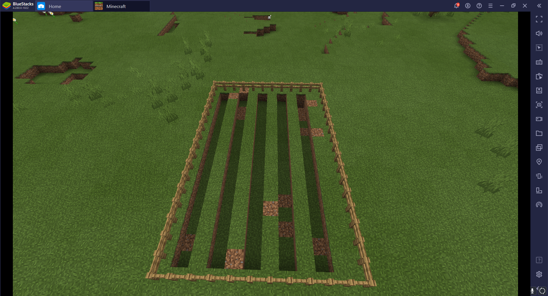 How to Build a Vegetable and Fruit Farm in Minecraft  BlueStacks