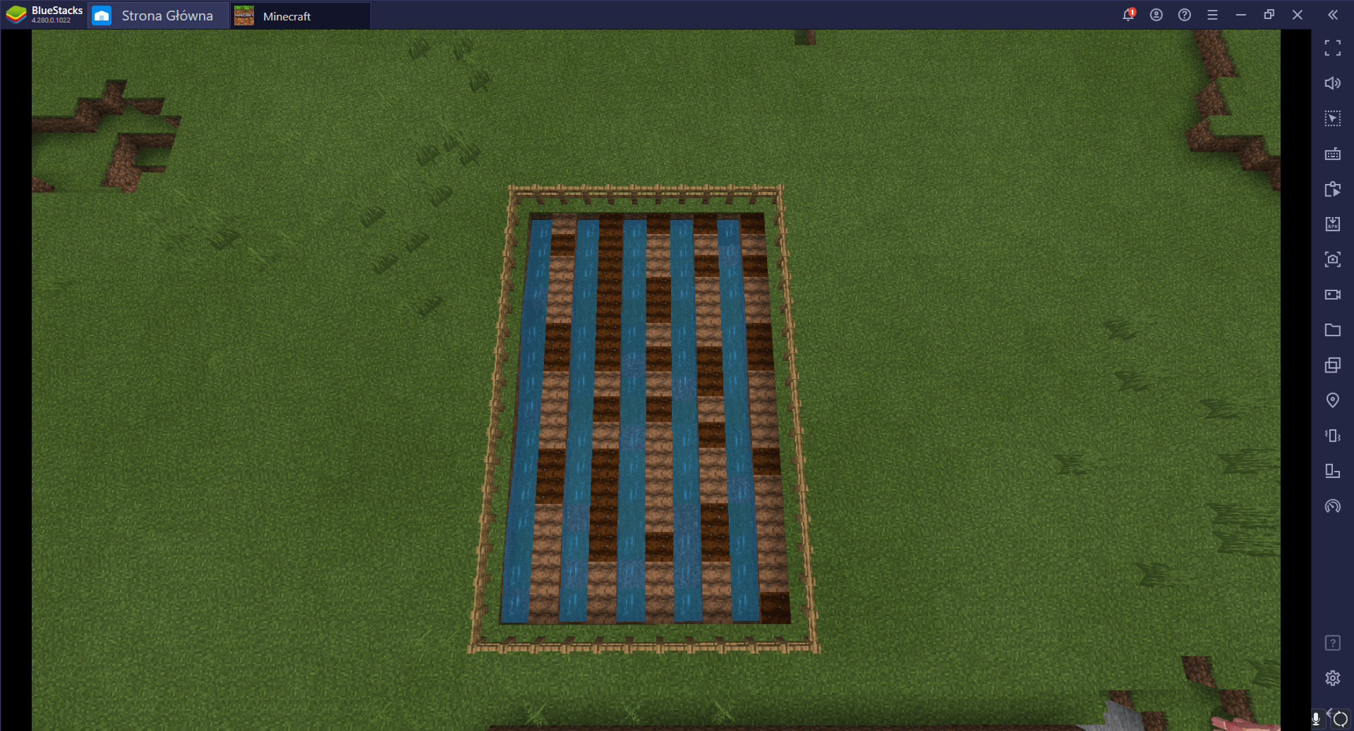 Minecraft - budujemy farmę warzywną