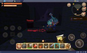 Come affrontare i Dungeons in Mini World: Block Art