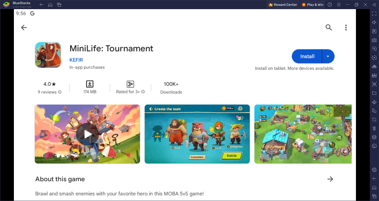 How to Play MiniLife: Tournament on PC With BlueStacks