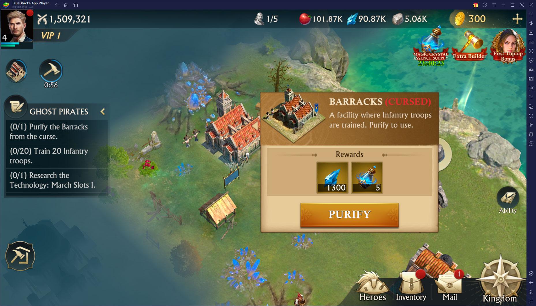 Cùng chơi Misty Continent: Cursed Island trên PC với BlueStacks