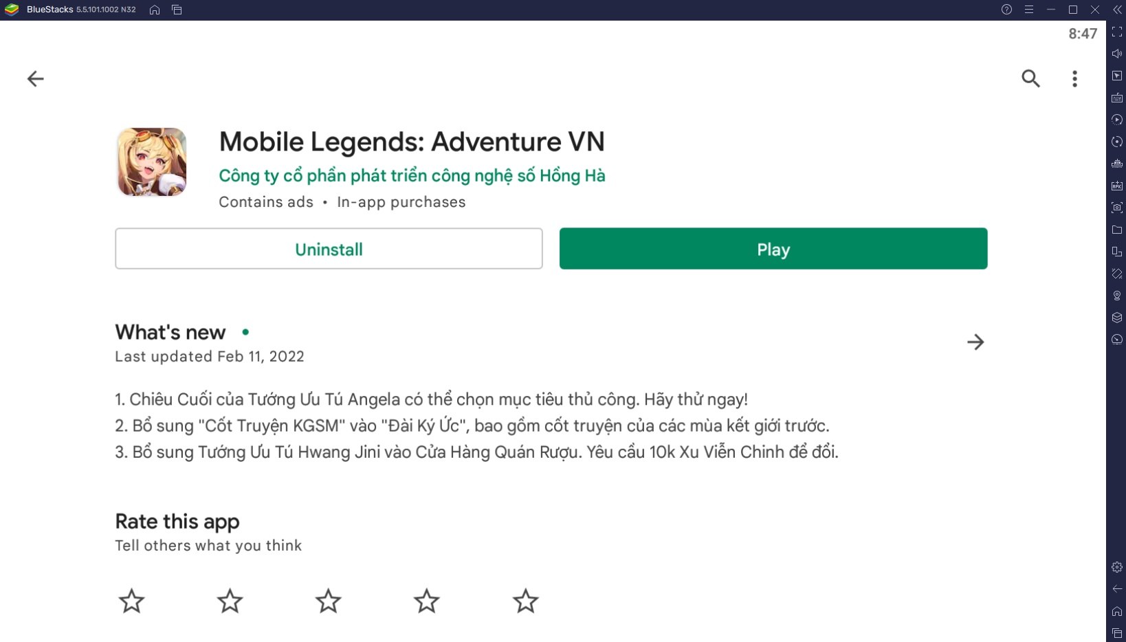 Trải nghiệm game nhập vai siêu hot Mobile Legends: Adventure trên PC với BlueStacks