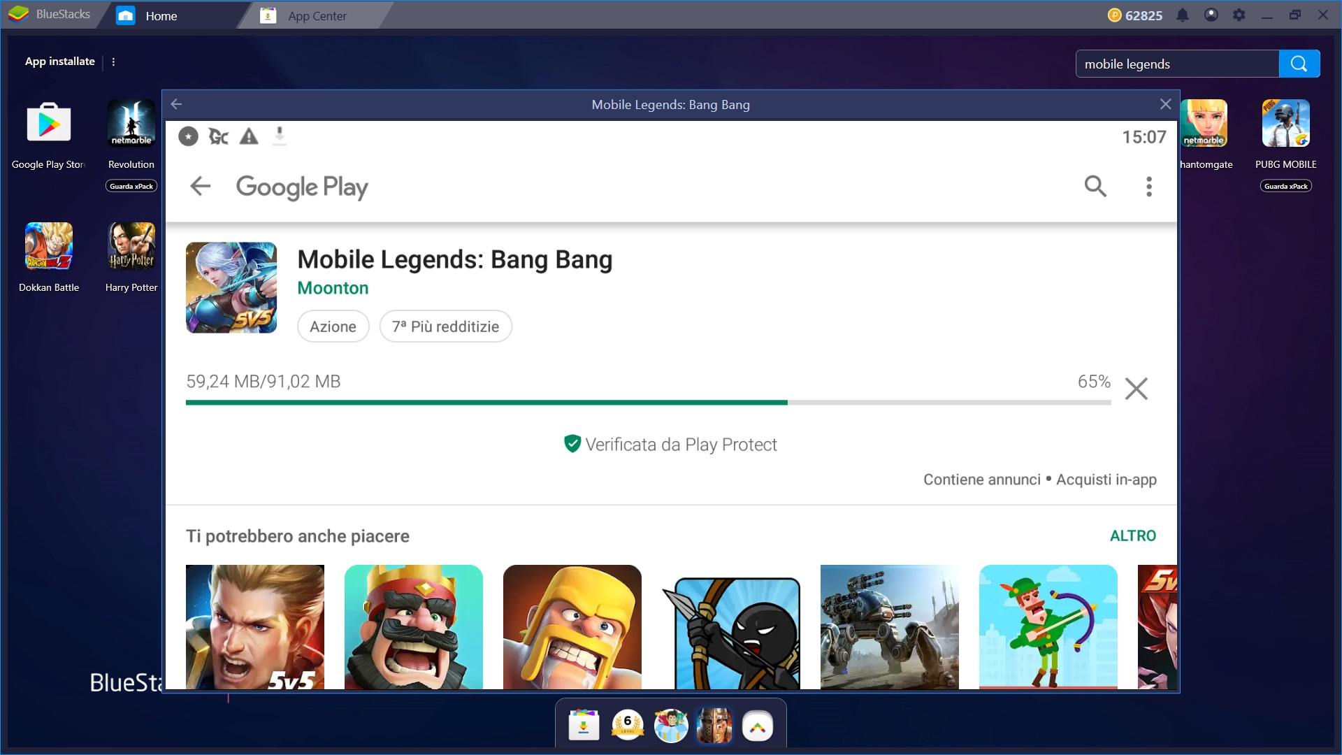 Gioca con Bluestacks a Mobile Legends: Bang Bang