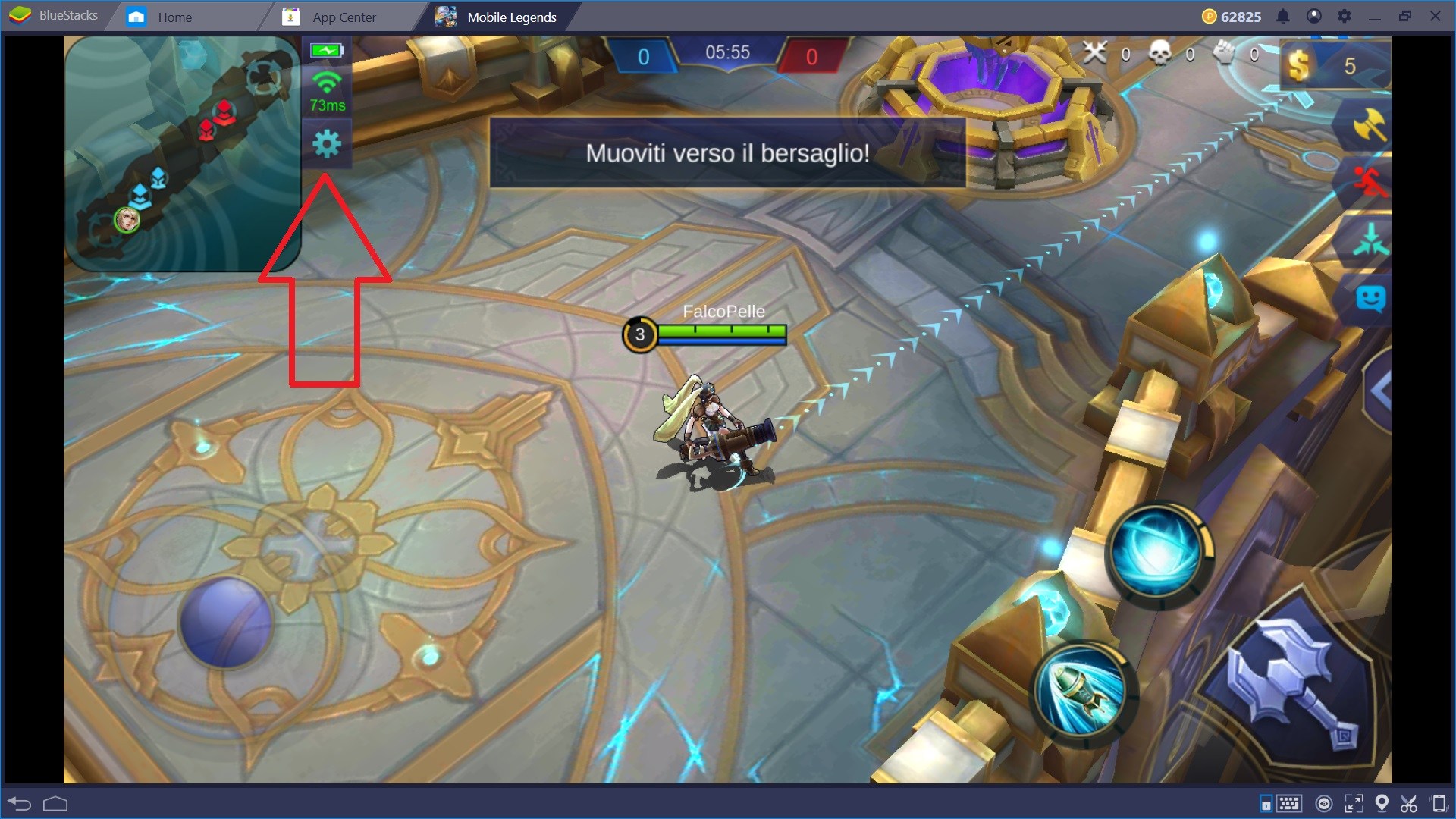 Gioca con Bluestacks a Mobile Legends: Bang Bang