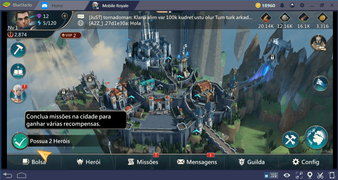 Dicas avançadas para se sair bem em Mobile Royale