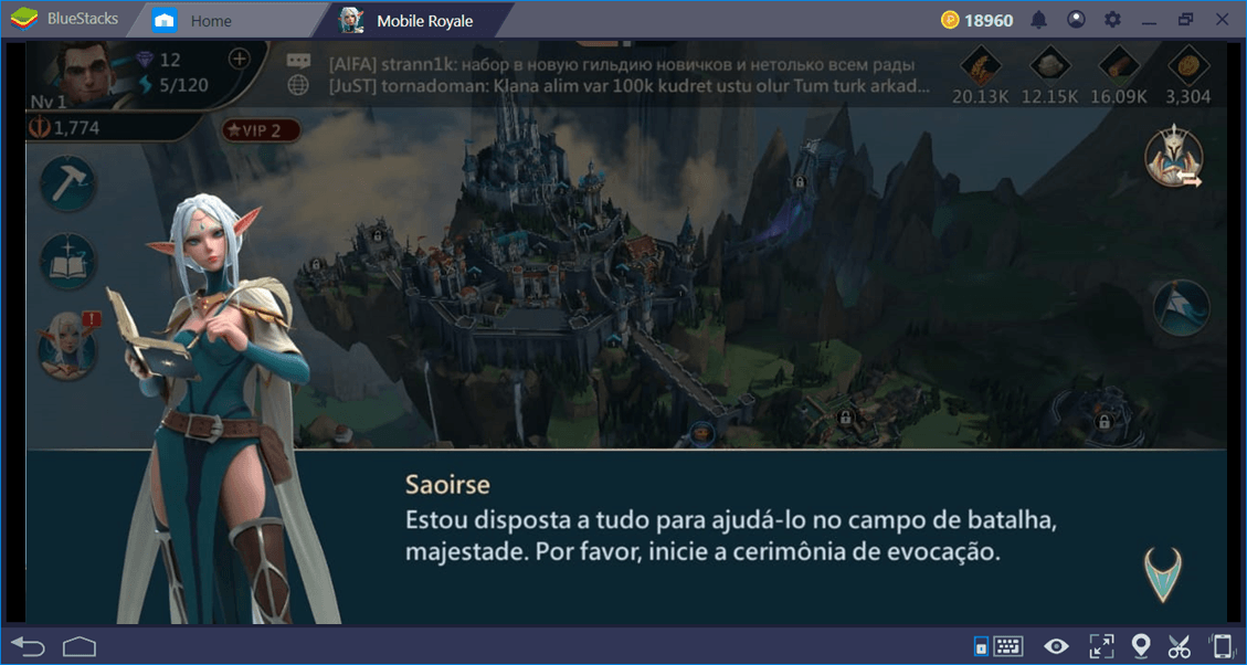 Dicas avançadas para se sair bem em Mobile Royale