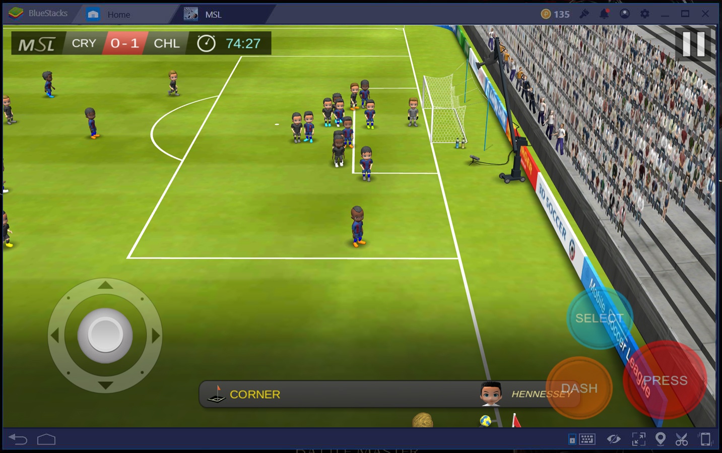 Mobile Soccer League เกมฟุตบอลที่สมเป็นเกมการแข่งขันจริงจังบนมือ