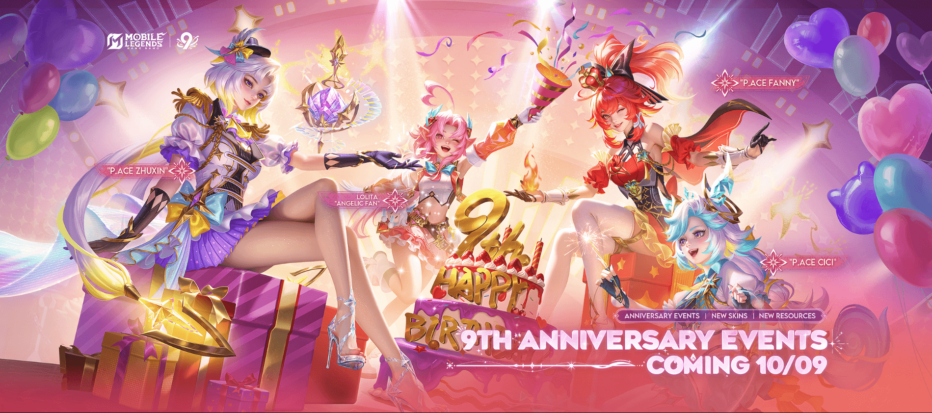 Mobile Legends: Bang Bang Kicks Off 9th Anniversary with Free Skins, Loot, and Exclusive Rewards