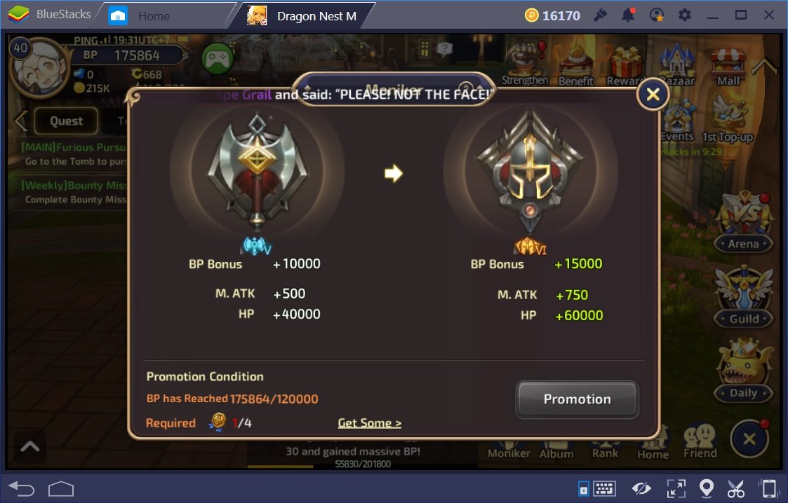 Dragon Nest M Battle Power Guide