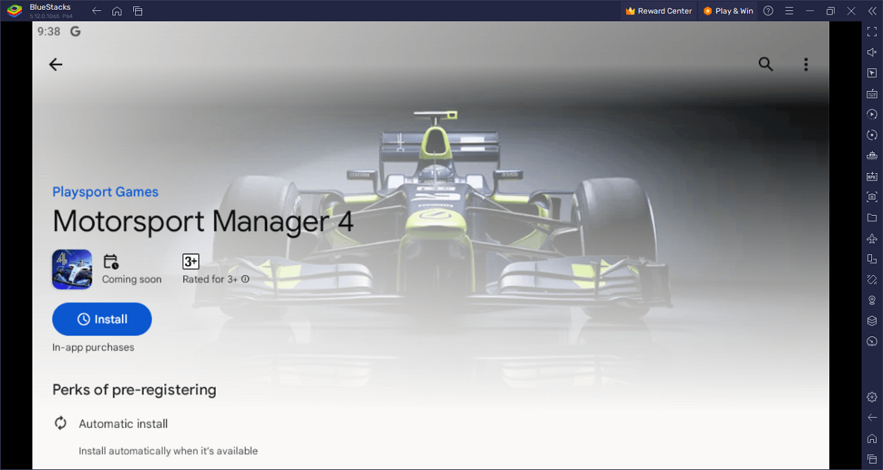 How to Play Motorsport Manager 4 on PC with BlueStacks